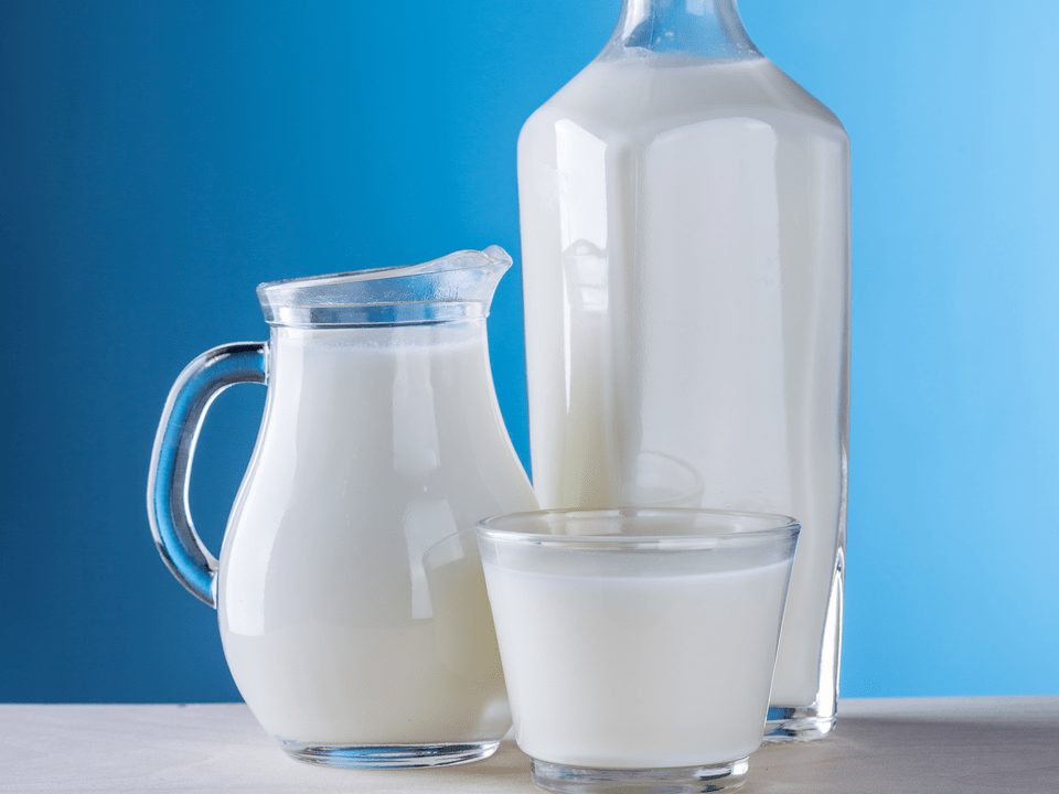 Les produits laitiers sont la base du régime kéfir