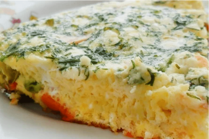 Régime des protéines omlettes
