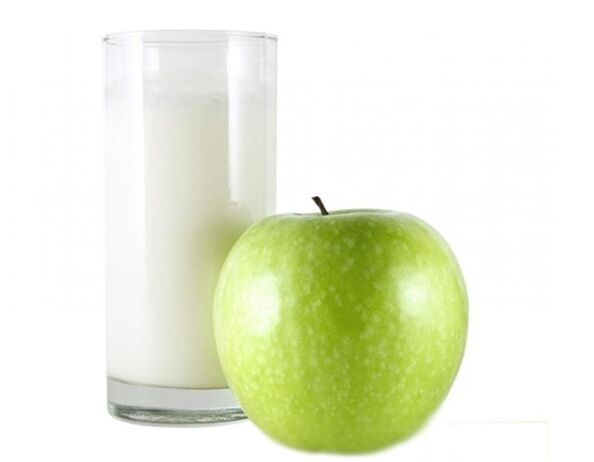 Kéfir à la pomme pour une nutrition efficace