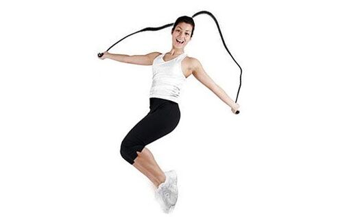 Exercices de corde à sauter pour perdre du poids au niveau du ventre et des côtés