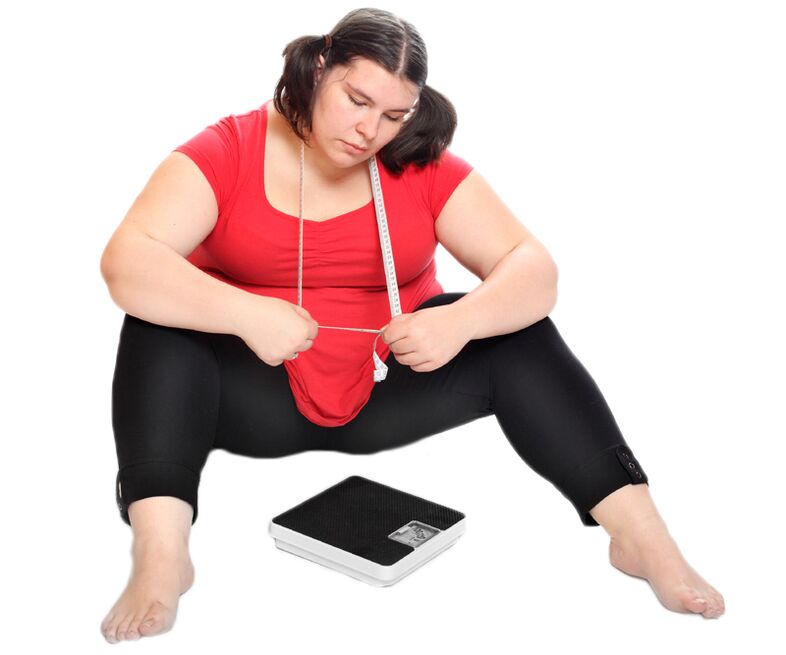 problème de surpoids et d'obésité